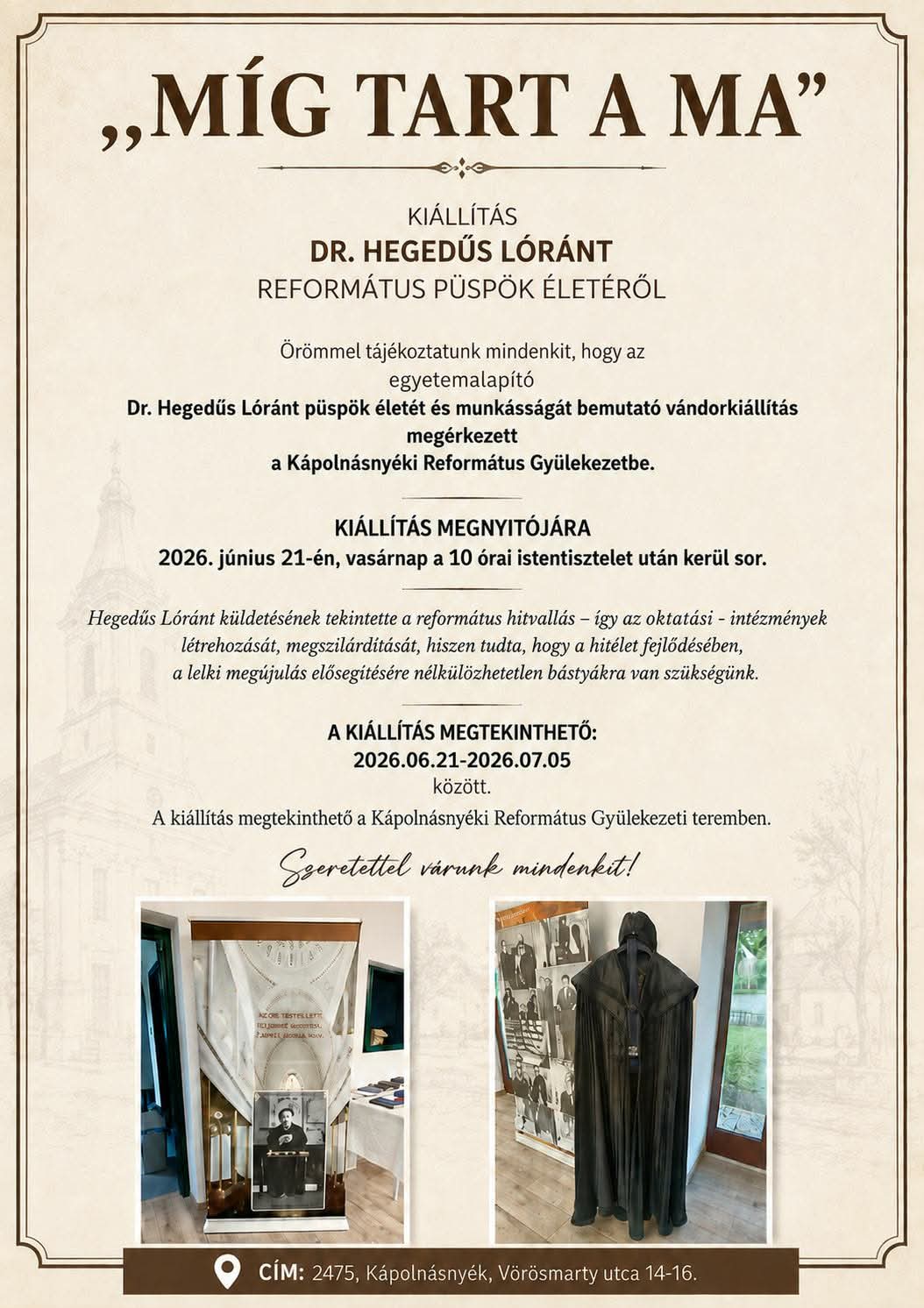 Hegedűs Lóránt Kiállítás